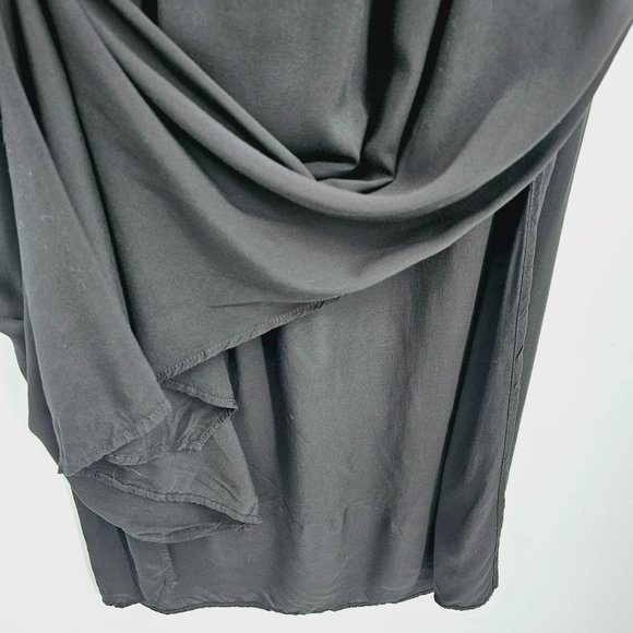 Bleu Rod Beattie Swim Dress Coverup S Black Colorful Tassels Strapless Tiered - Picture 5 of 10